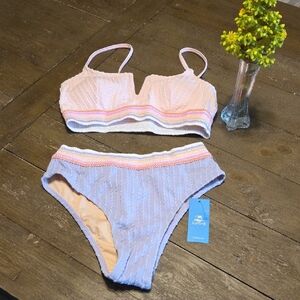 Cupshe  Bikini - Pink and Lavender